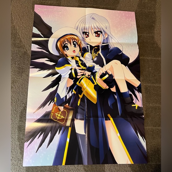 Magical Girl Lyrical Nanoha A’s Portable The Battle of Aces Large Poster Anime - Picture 2 of 8
